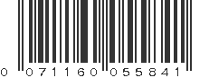 UPC 071160055841