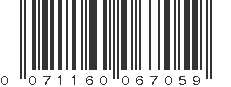 UPC 071160067059