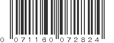 UPC 071160072824