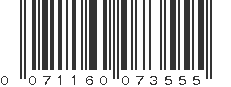 UPC 071160073555