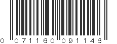 UPC 071160091146