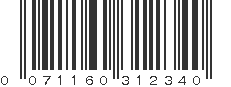 UPC 071160312340