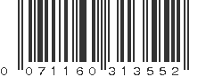 UPC 071160313552