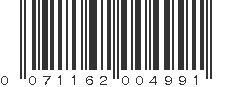 UPC 071162004991