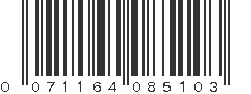 UPC 071164085103