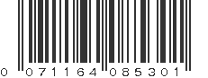 UPC 071164085301