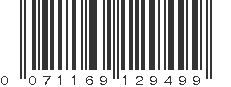 UPC 071169129499