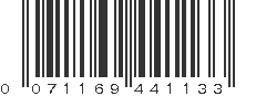 UPC 071169441133