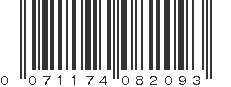 UPC 071174082093