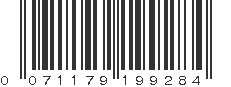 UPC 071179199284