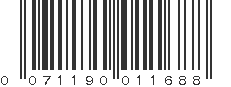 UPC 071190011688