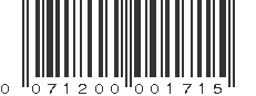 UPC 071200001715