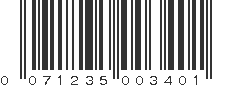 UPC 071235003401