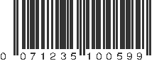 UPC 071235100599