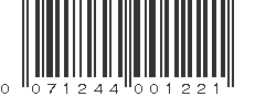 UPC 071244001221