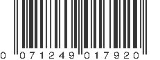 UPC 071249017920