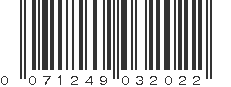 UPC 071249032022