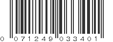 UPC 071249033401