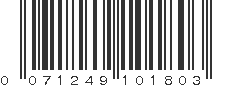 UPC 071249101803