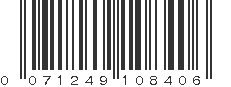 UPC 071249108406