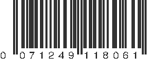 UPC 071249118061