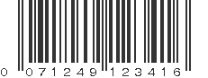 UPC 071249123416