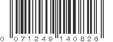 UPC 071249140826