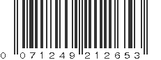 UPC 071249212653