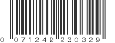 UPC 071249230329