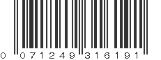 UPC 071249316191