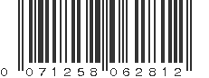 UPC 071258062812