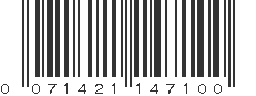 UPC 071421147100