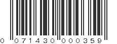 UPC 071430000359