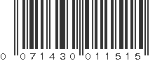 UPC 071430011515