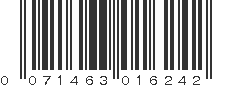 UPC 071463016242