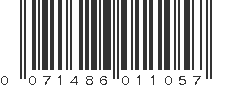 UPC 071486011057