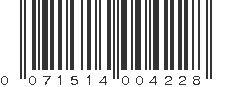 UPC 071514004228