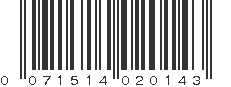 UPC 071514020143