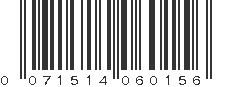 UPC 071514060156