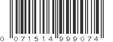UPC 071514999074