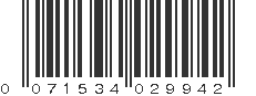 UPC 071534029942