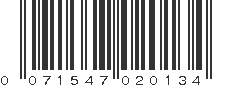 UPC 071547020134