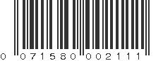 UPC 071580002111