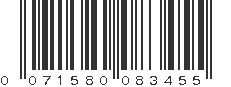 UPC 071580083455