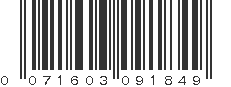 UPC 071603091849