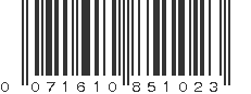 UPC 071610851023