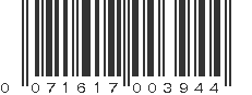 UPC 071617003944