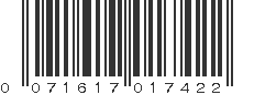 UPC 071617017422