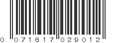 UPC 071617029012