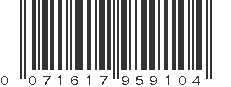 UPC 071617959104